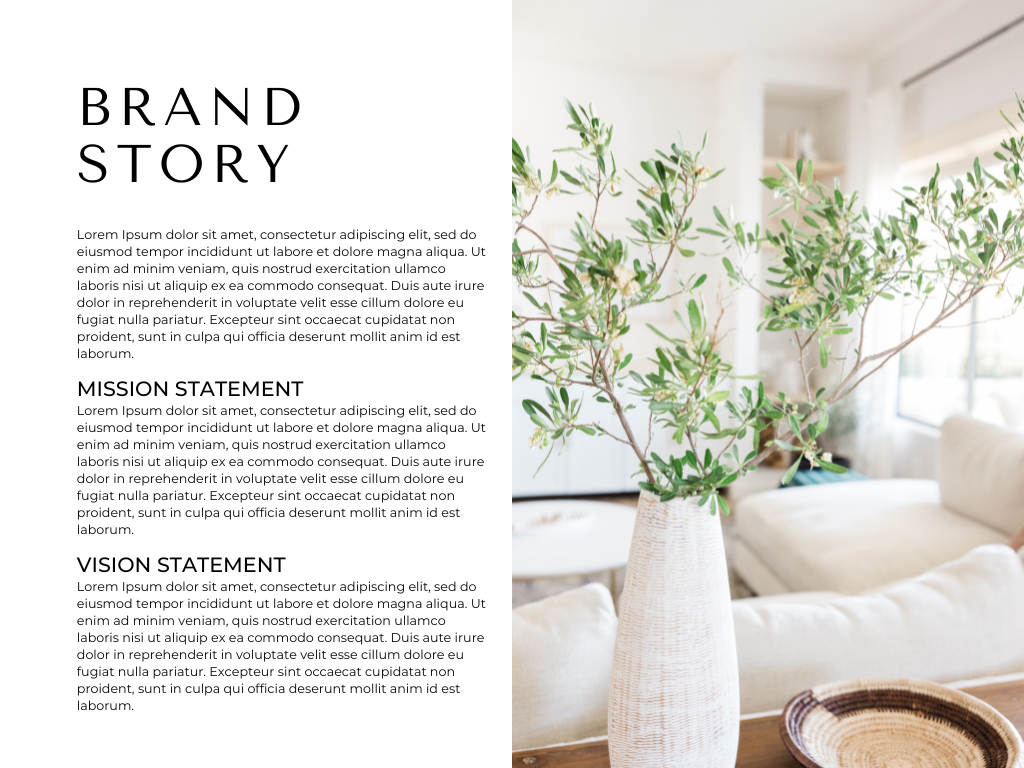 Brand Guidelines Presentation Template