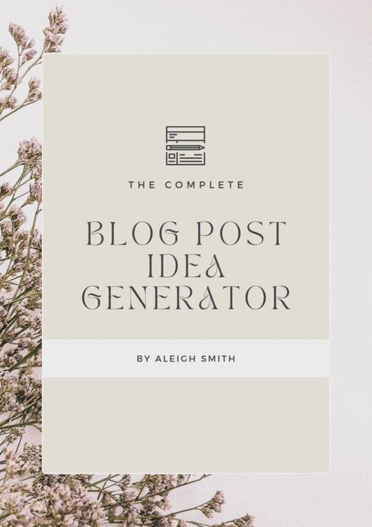 Blog Post Idea Generator